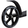 Городской самокат NOVATRACK POLIS 230 PRO RUBBER серебряный 230.POLIS.SL20